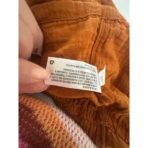 Universal Thread Dress Women XS Rust Orange Boho Tiered Sleeveless Gauze Midi thumbnail 11