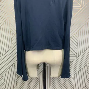 Free People FP Movement Salvation‎ Turtleneck Top in Navy Blue Size US Small thumbnail 10