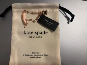 Kate Spade-Stop And Smell Roses ID Bracelet in Rose Gold Tone thumbnail 10