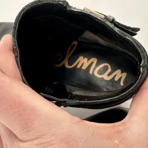 Sam Edelman Leather Buckle Ankle Booties Black Boots Size 8 Style Petal‎ thumbnail 10
