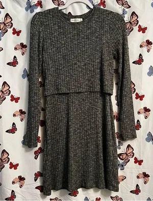 A&F layered dress thumbnail 1