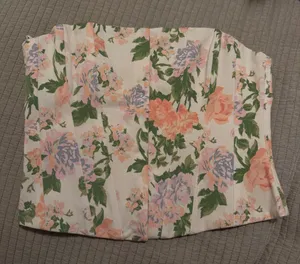 ZARA Corset Top Floral thumbnail 1