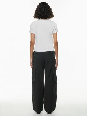 Aritzia Tna New Highway Cargo Pant‎ Black Womens Size 8 thumbnail 3