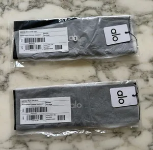 NWT Bundle of Two Black Alo Performance Conquer Headbands thumbnail 1