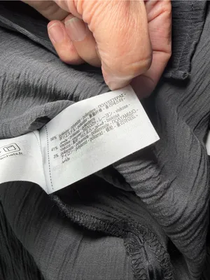 Zara Silver-Gray Tie-Front Kimono Top thumbnail 4