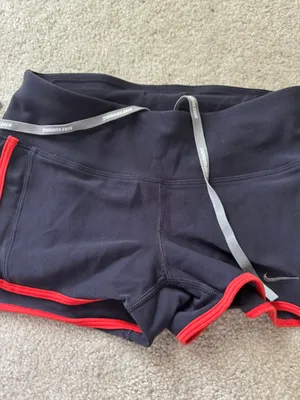 Nike Gray Athletic Dri-Fit Running Shorts thumbnail 1