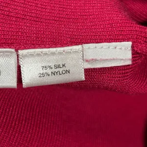 Ann Taylor Womens Medium Raspberry Red Silk Blend Cardigan and Shell Twin Set‎ thumbnail 5