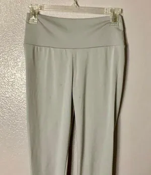 Women's Light Gray Butt Lifting Yoga Gym Leggings thumbnail 3