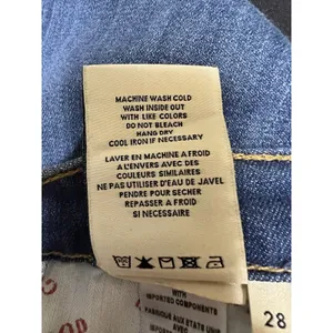 Alice + Olivia Good High‎ Rise Skinny Crop Ankle Tie Jeans Heart & Soul Size 28 thumbnail 11