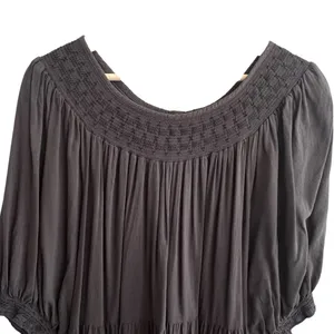 Old Navy Womens Puff Sleeve Flowy Peasant Dress Size XXL Smocked Tiered thumbnail 3