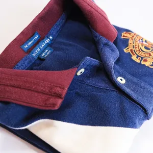 Ralph Lauren Skinny Polo Women M Navy White Sash Crest Equestrian Vintage Y2K thumbnail 7