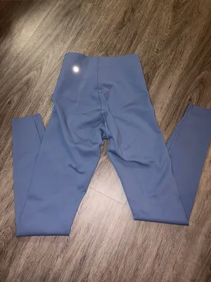 lululemon athletica Glow Up Super High Rise Tight Legging in Wash Denim thumbnail 4