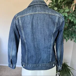 Lucky Brand “Tomboy Trucker” Denim Blue Jean Jacket‎ thumbnail 6