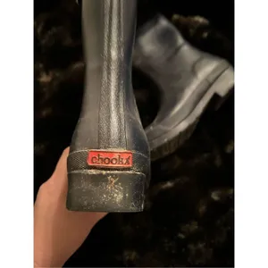 Chooka Ladies' Mid Height Boots - BLACK rain boots size 6 thumbnail 3