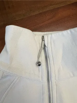 Lululemon Scuba Half Zip Pullover Ivory XS/S thumbnail 2