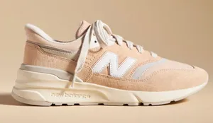 New Balance 997R Sneakers in Light Peach, Size 9.5/EU 41.5 thumbnail 2