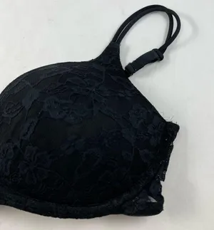36B black lace padded push up bra Size undefined thumbnail 2