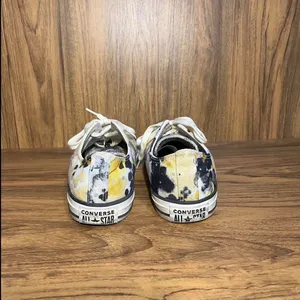 Converse chuck taylor all star washed floral Women’s 8 egret sesame black thumbnail 5