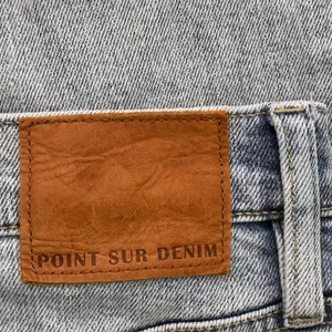 Point Sur J.Crew High-Rise Slim Boy Distressed Jeans Light Wash Size 26 Raw Hem thumbnail 6