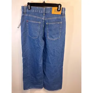 BDG‎ Urban Outfitters Womens High Rise Wide Leg Jeans Medium Wash Blue Size 28 thumbnail 6