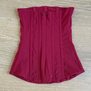White Fox Tell Me A Secret Strapless Bustier Corset Size XXS in Red thumbnail 3
