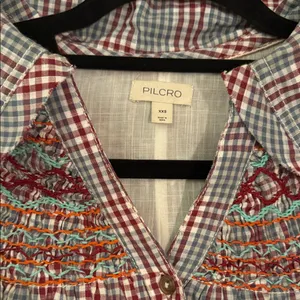 Anthropologie Pilcro Babydoll Mini Dress thumbnail 4