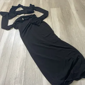 House of CB Dress serafina cutout maxi womens Black (medium) going out party thumbnail 5