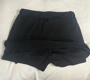 Women's Black Active Skort Shorts Size M thumbnail 1