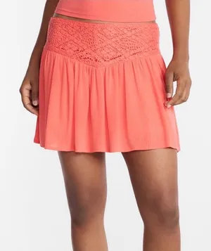 No Boundaries Crochet waist mini skirt thumbnail 1