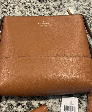 Kate Spade NWT CORA CROSSBODY WARM GINGER AND WALLET SET thumbnail 4