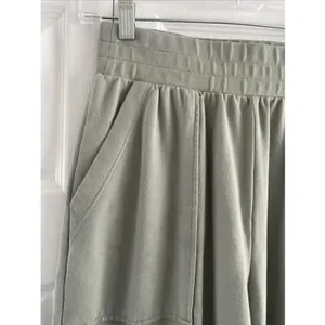Shore High‎ Rise Cargo Jogger Sage Green Cotton Blend Utility Pants Size XS USA thumbnail 3