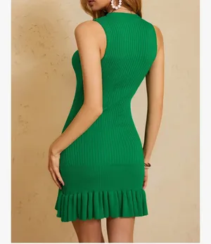 Green Bodycon Dress thumbnail 2