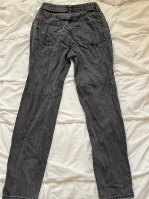 BDG Urban Outfitters Dark Grey Black Jeans thumbnail 4
