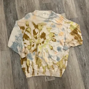 Free People Cosmos Tie Dye Oversized Pullover thumbnail 2