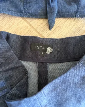 1.State shorts and buffalo top matching set thumbnail 3