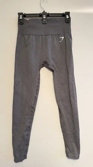 Gymshark Vital Seamless Leggings Womens Medium Gray High Waisted Activewear‎ thumbnail 1