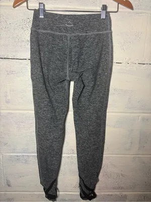 Beyond Yoga Leggings Strappy Ballet Spacedye Gray XS thumbnail 7