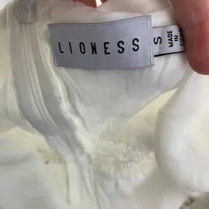 Lioness Cross Back Layered Folk Midaxi Dress in White Boho‎ Size US Small thumbnail 13