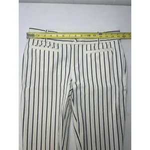 Anthropologie “The Essential Slim” Striped Pants – Size 6 thumbnail 6