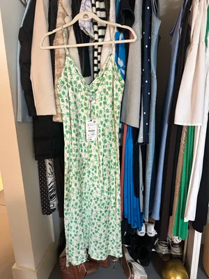 ZARA Silk Dress thumbnail 3