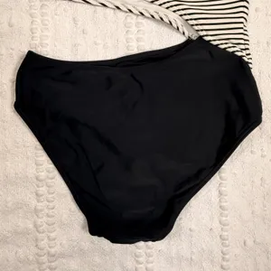 Abercrombie & Fitch Womens One Shoulder Striped Cutout One Piece Swimsuit Small thumbnail 4