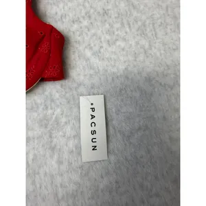 PacSun‎ Red Eyelet Underwire Bikini Top Eco XS Floral Embroidered 0319-45118-060 thumbnail 2
