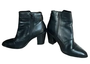 ASOS Effina Leather Ankle Boots thumbnail 11