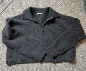 ARDENE Grey Knit Sweater thumbnail 1