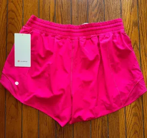 Lululemon Hotty Hot High Rise Short 4” Mulberry Spark Size 12 NWT thumbnail 1