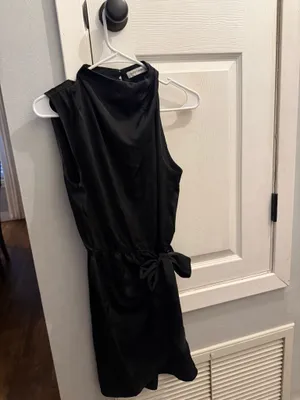 black mini dress thumbnail 5