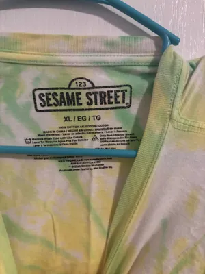Target Sesame Street Cookie Monster Tie Dye T-Shirt thumbnail 3