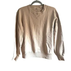 UNIQLO Crewneck Basic Light‎ Sweatshirt Beige X-Small thumbnail 2