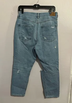 Mom Cropped Jeans Sz 8 thumbnail 6
