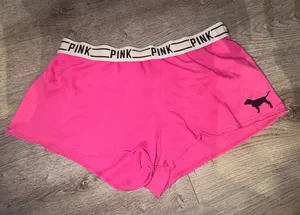PINK Victoria’s Secret Y2K Hot Pink Shorts M thumbnail 1